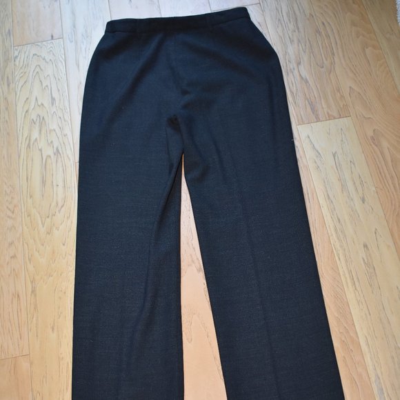 Prada Charcoal Flat Front Dress Pants - Picture 5 of 5